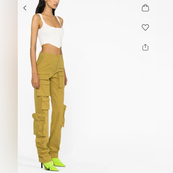 Off-White Pants - Off-White Cargo Pants